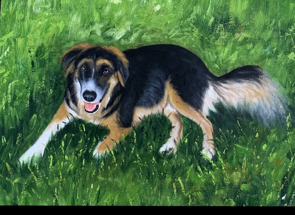 Artist-Rendered Painting