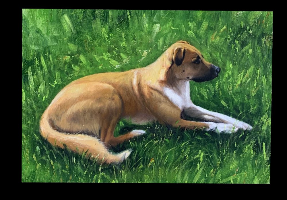 Artist-Rendered Painting