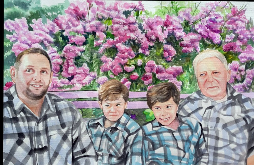 Artist-Rendered Painting