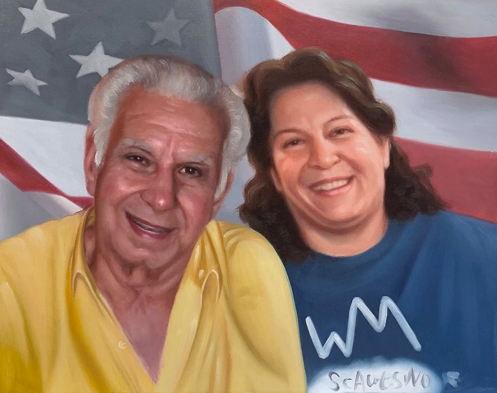 Artist-Rendered Painting