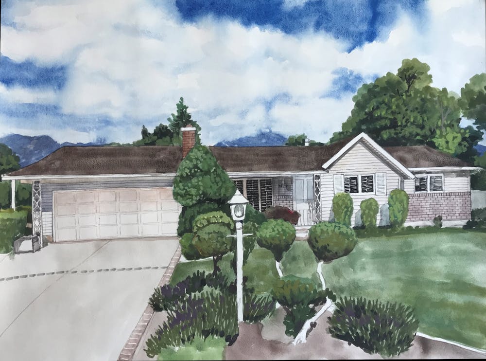 Artist-Rendered Painting