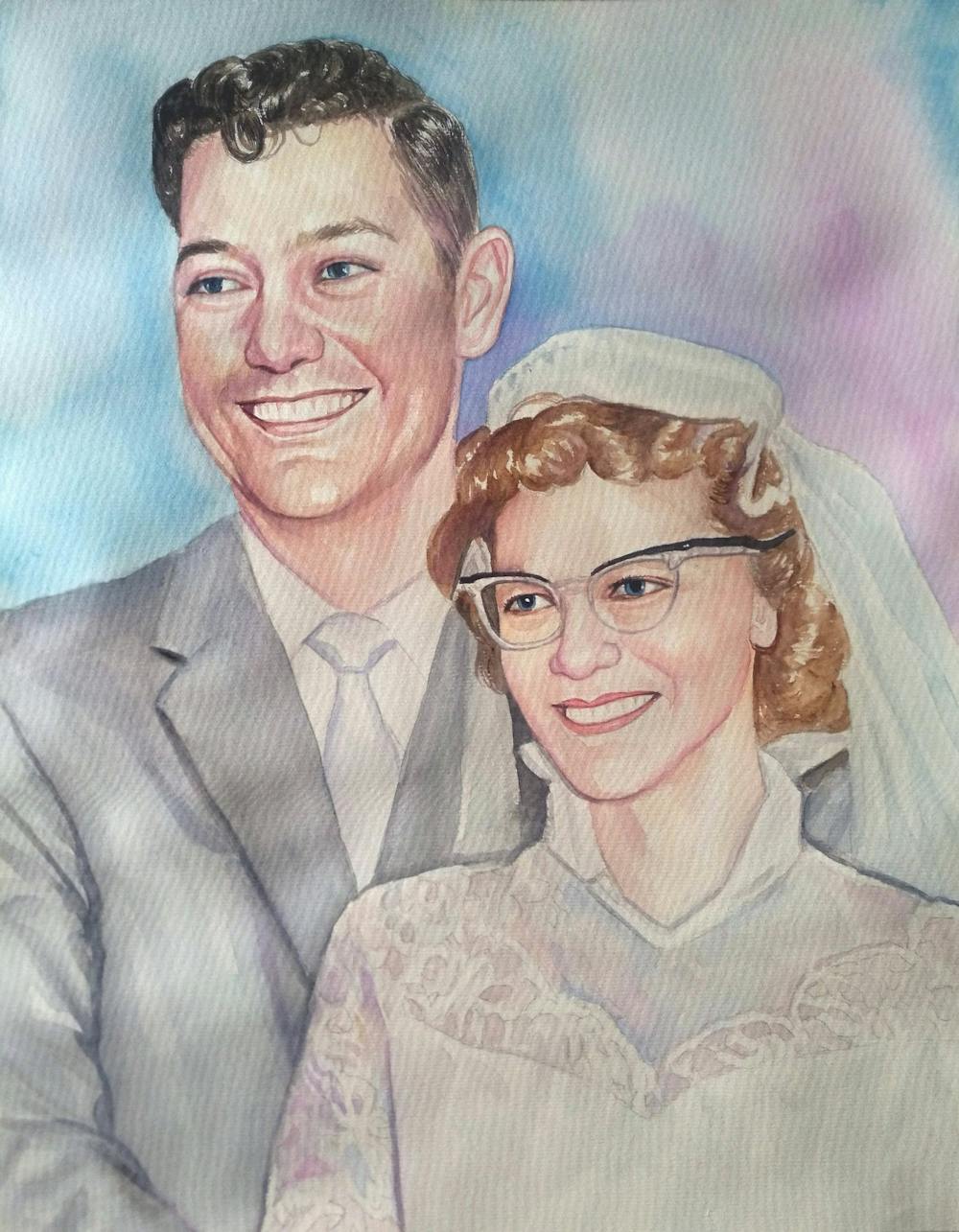 Artist-Rendered Painting