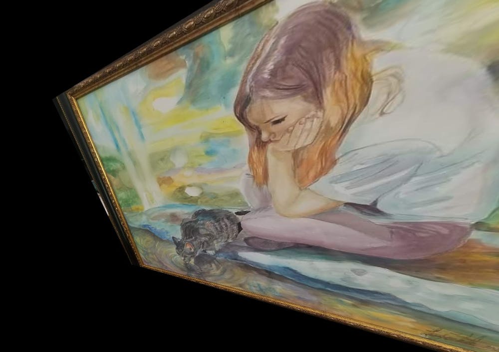 Artist-Rendered Painting