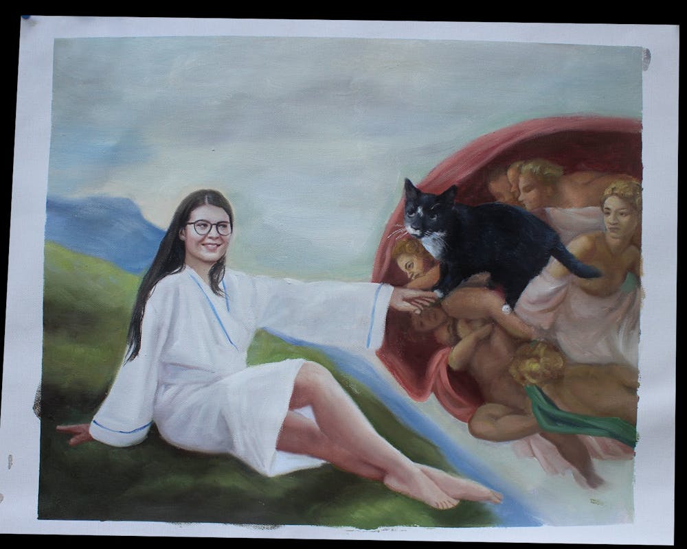 Artist-Rendered Painting