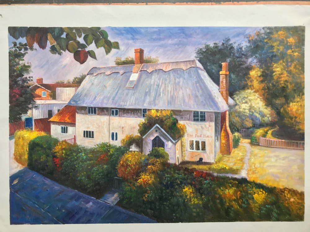 Artist-Rendered Painting