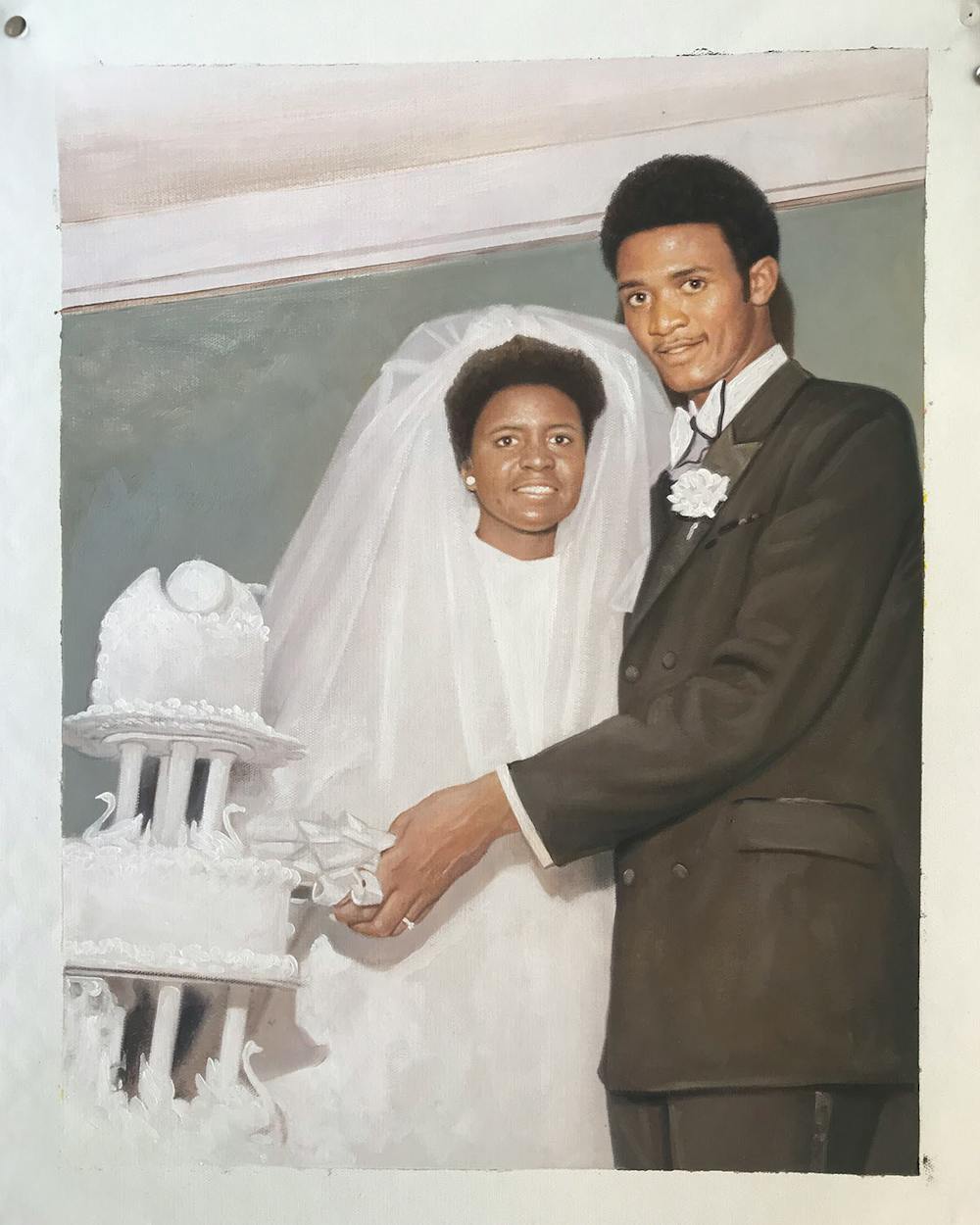 Artist-Rendered Painting