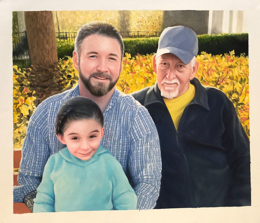 Artist-Rendered Painting