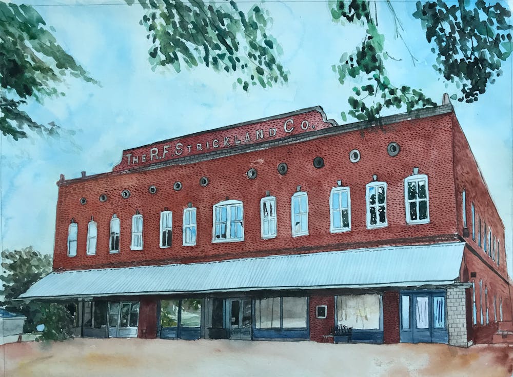 Artist-Rendered Painting