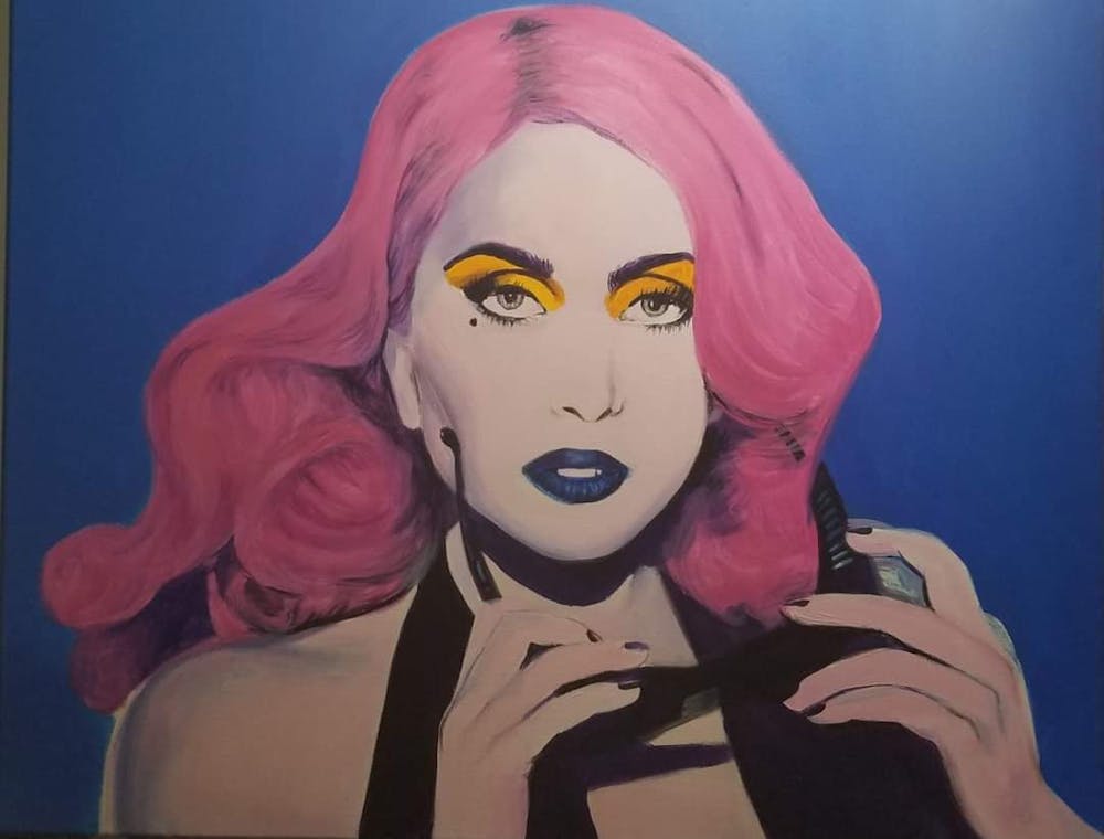 Artist-Rendered Painting