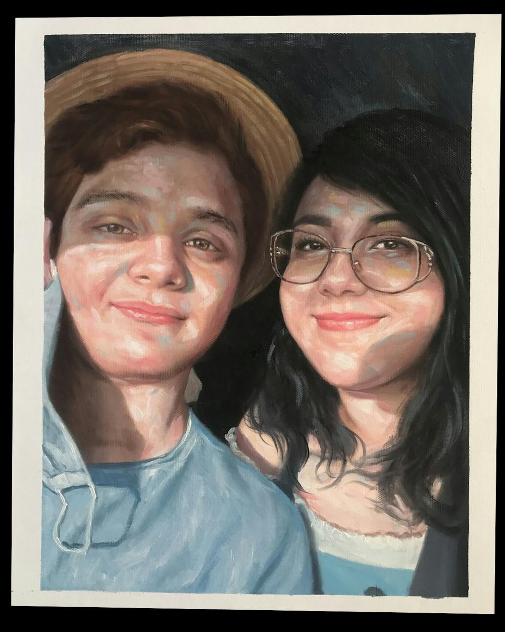 Artist-Rendered Painting