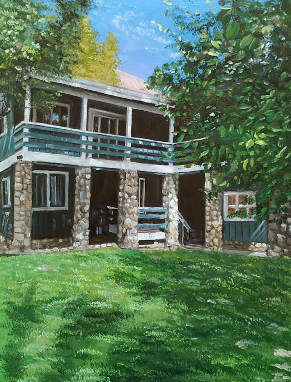 Artist-Rendered Painting