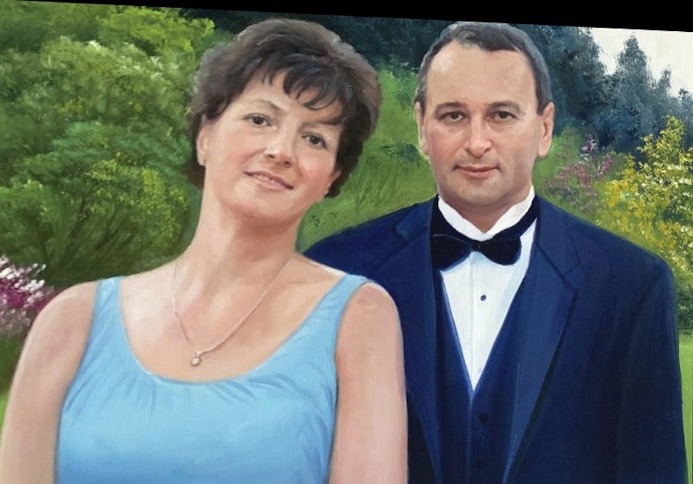 Artist-Rendered Painting