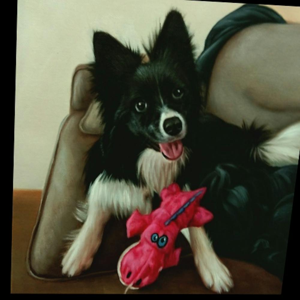 Artist-Rendered Painting