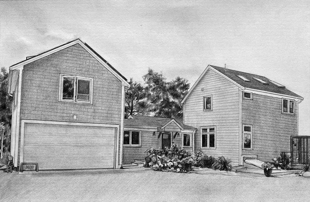 Artist-Rendered Painting