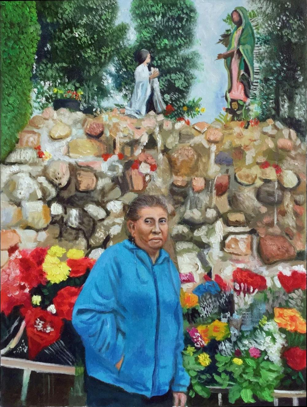 Artist-Rendered Painting