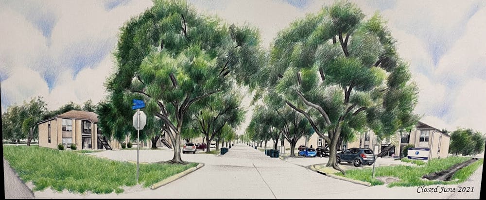 Artist-Rendered Painting