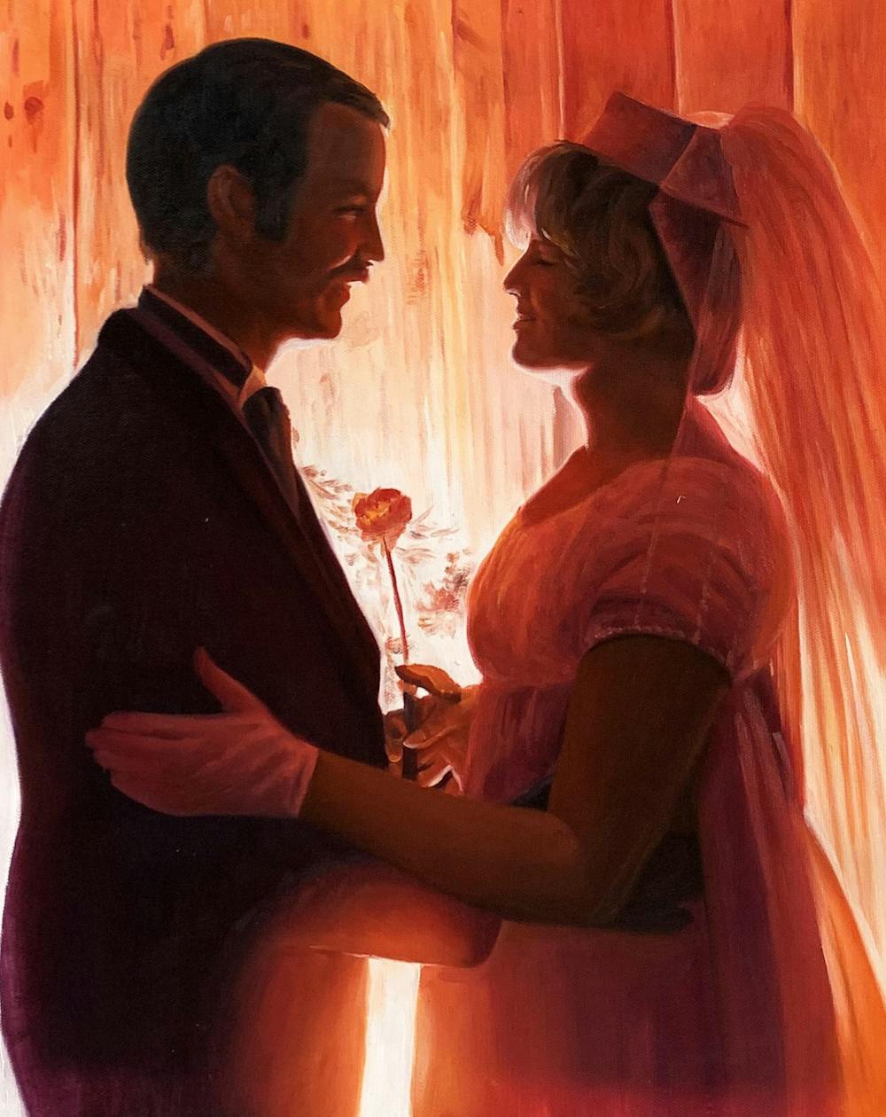 Artist-Rendered Painting