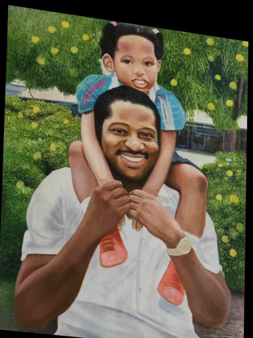 Artist-Rendered Painting