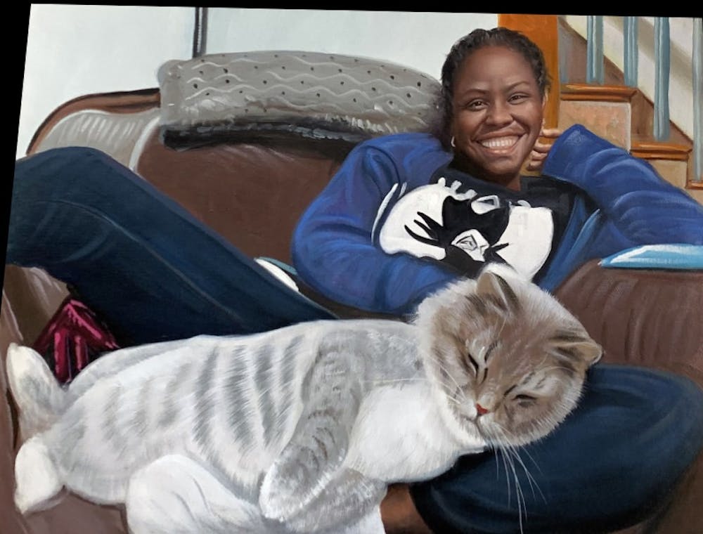 Artist-Rendered Painting