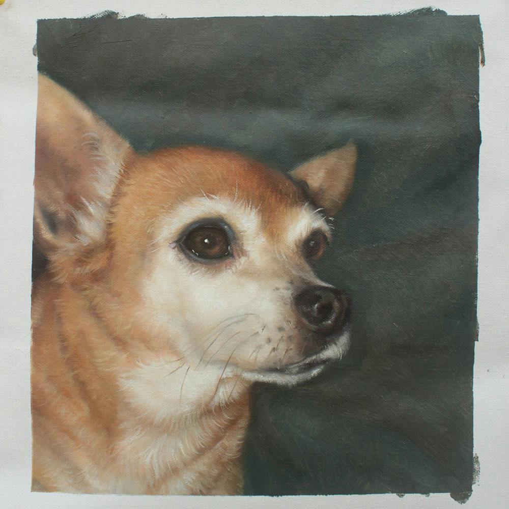 Artist-Rendered Painting