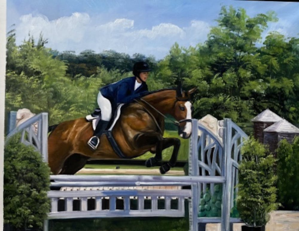 Artist-Rendered Painting