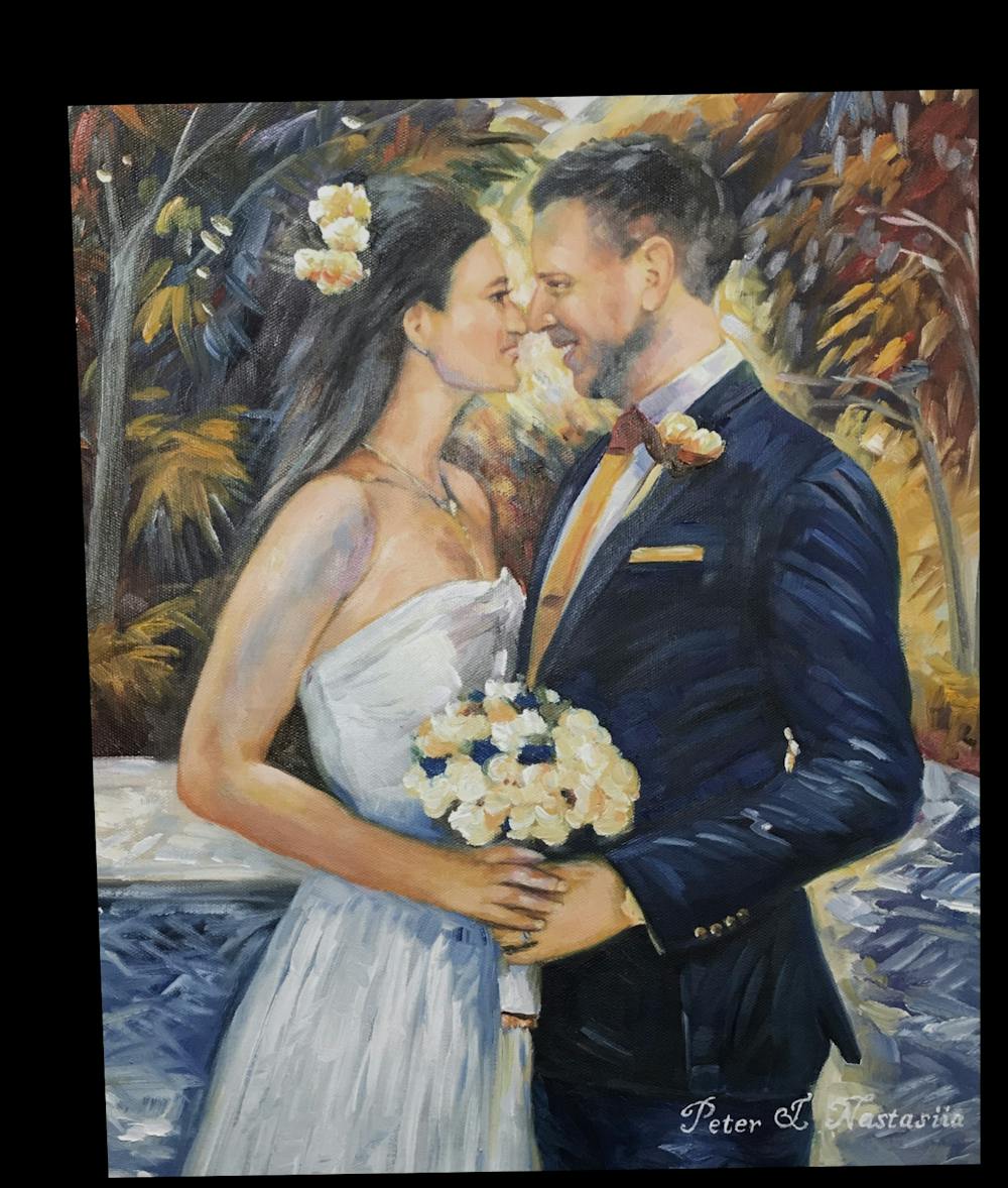 Artist-Rendered Painting