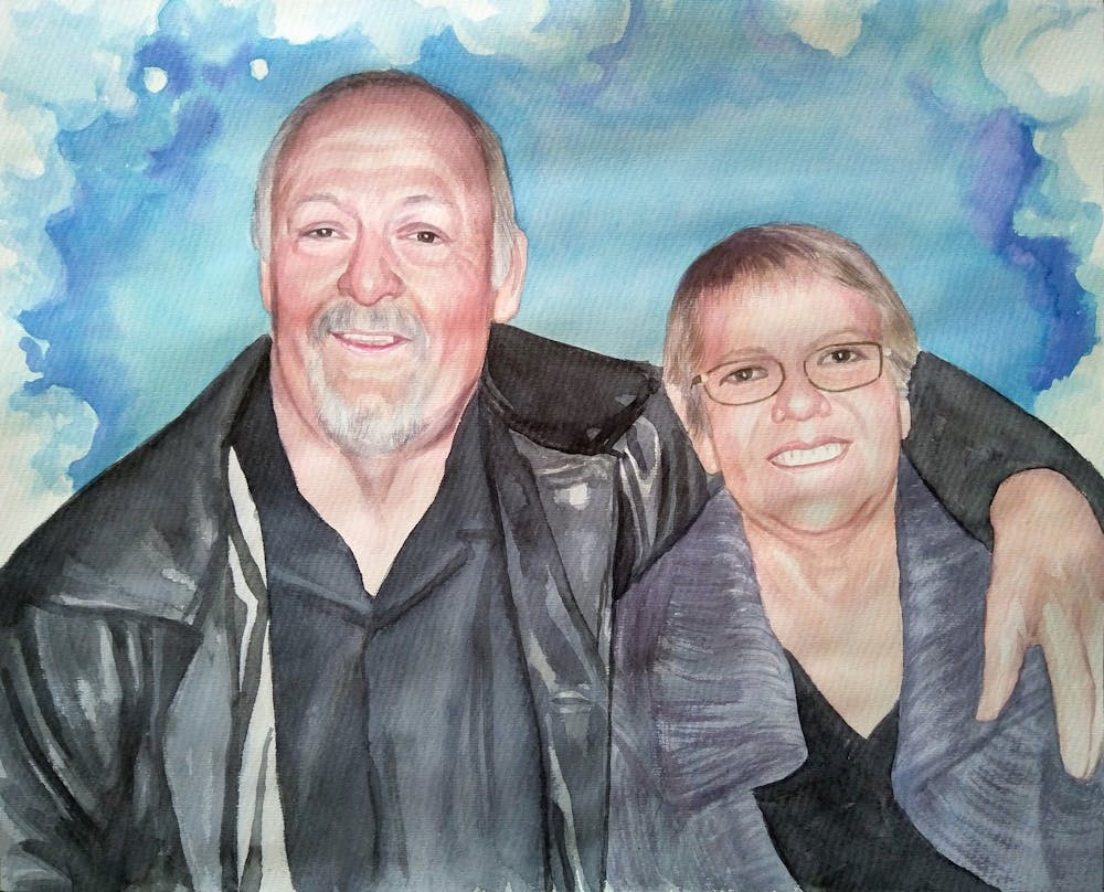 Artist-Rendered Painting