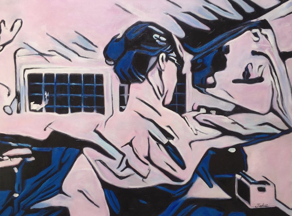 Artist-Rendered Painting