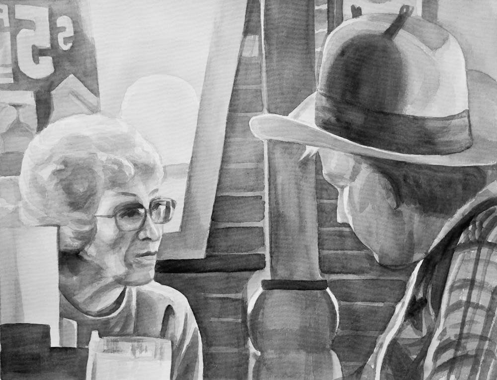 Artist-Rendered Painting