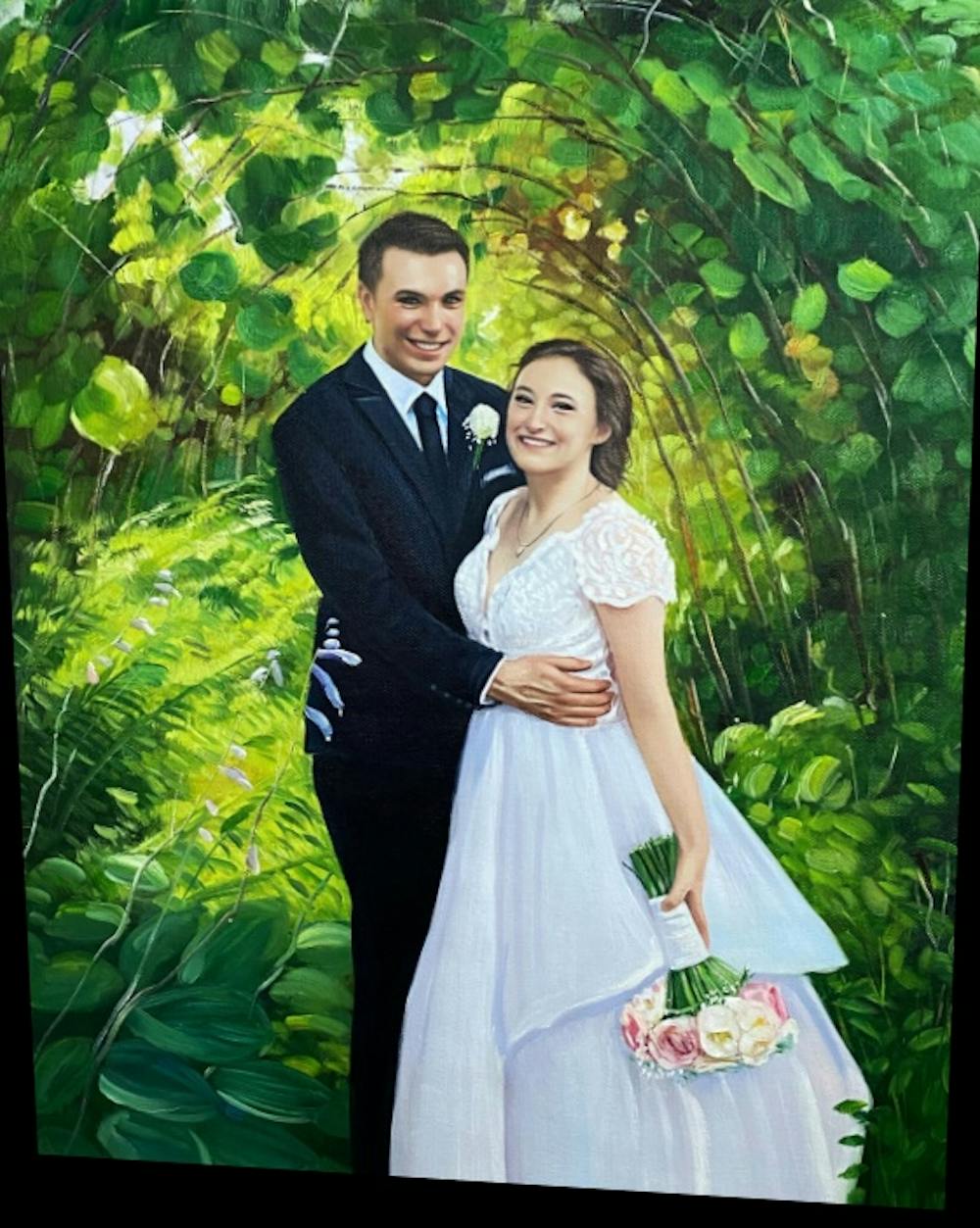 Artist-Rendered Painting