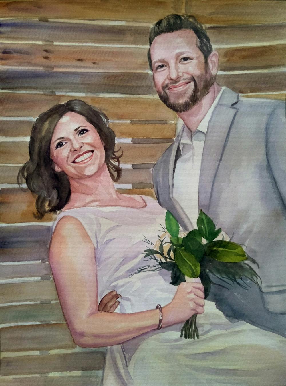 Artist-Rendered Painting