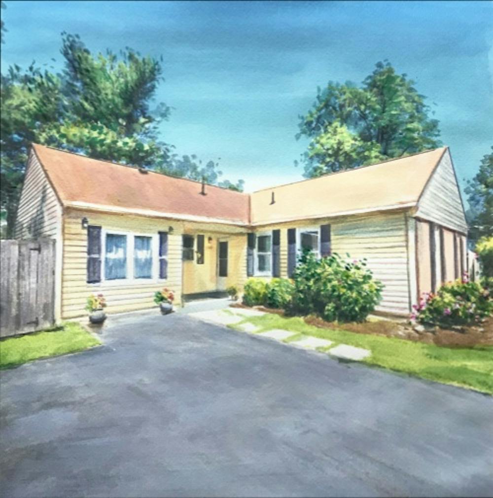 Artist-Rendered Painting