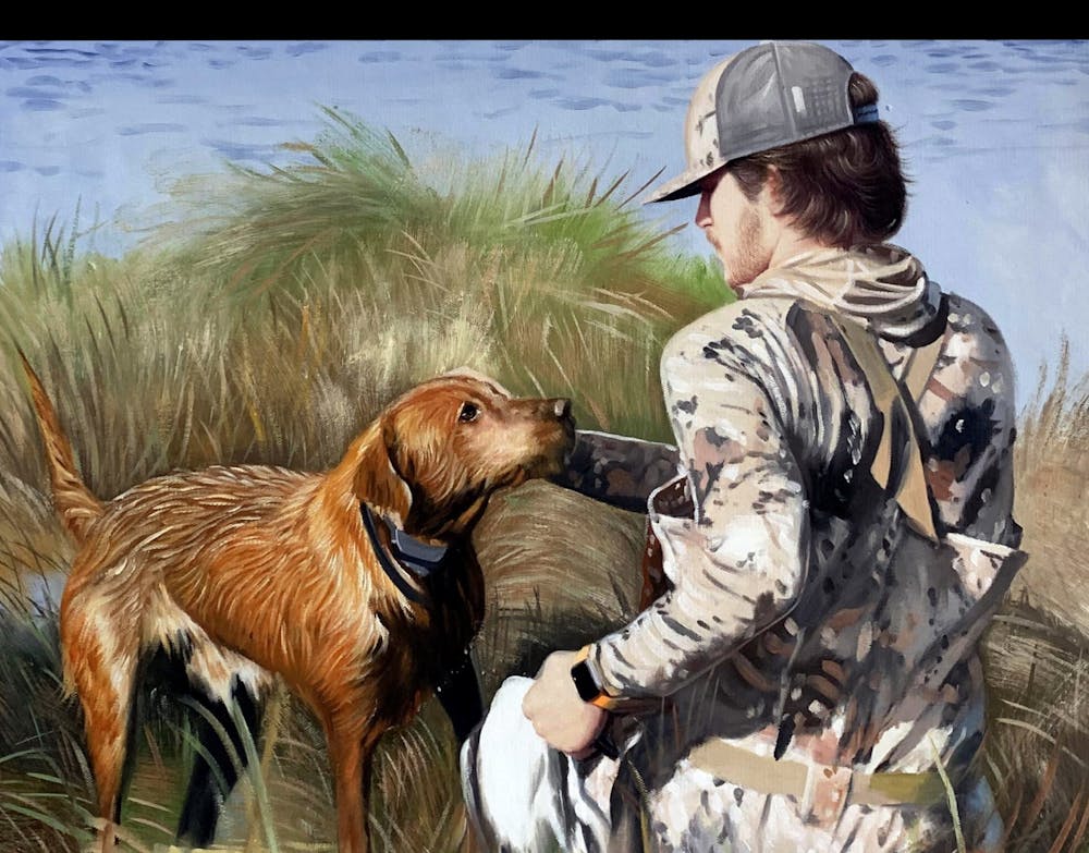 Artist-Rendered Painting