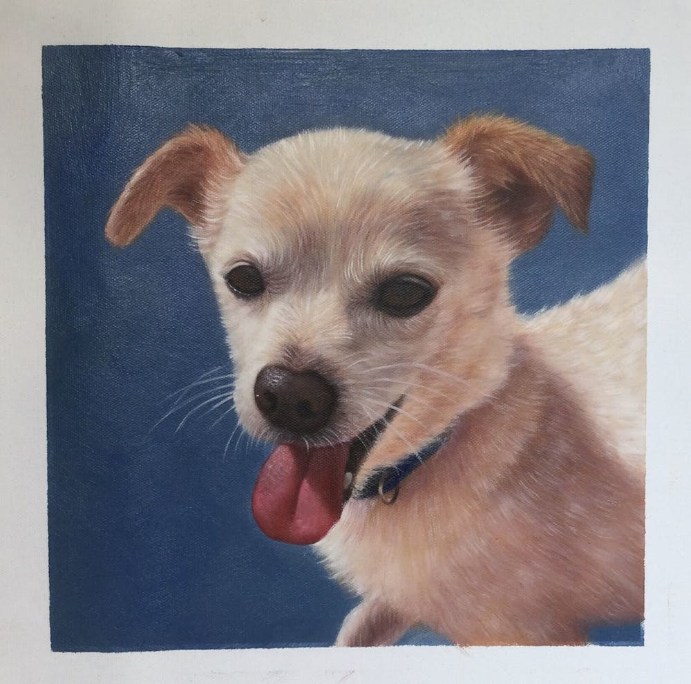 Artist-Rendered Painting