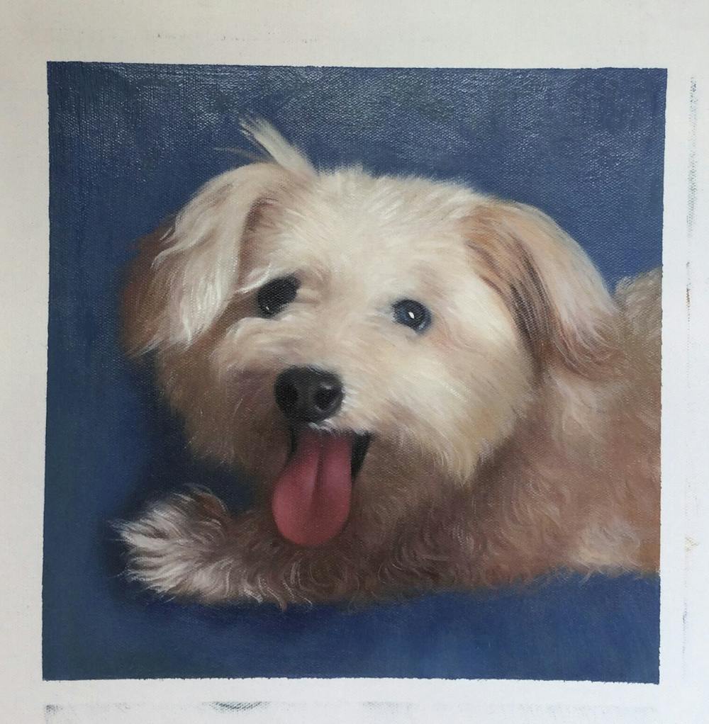 Artist-Rendered Painting