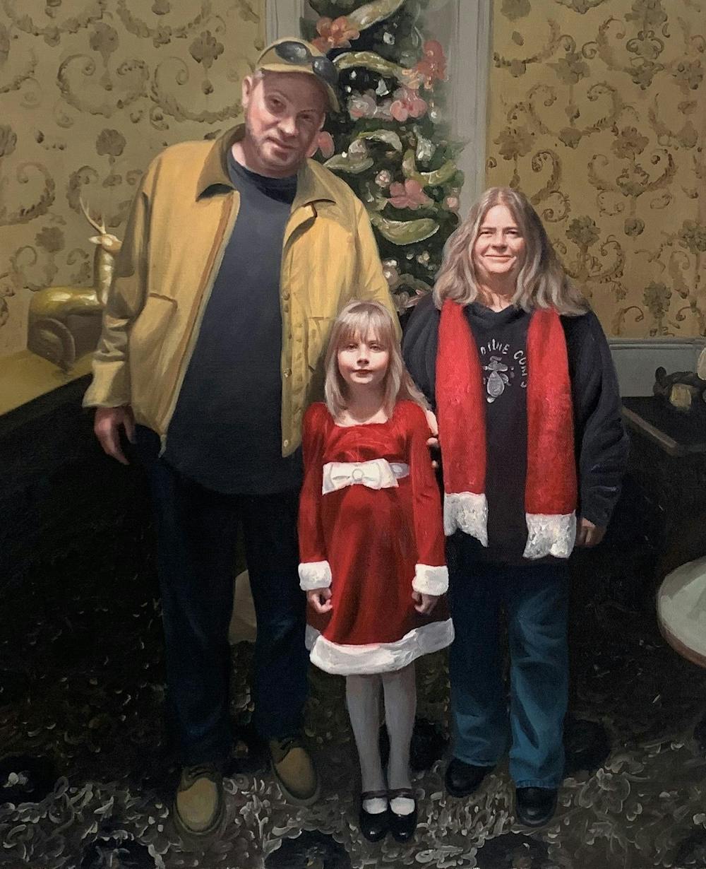 Artist-Rendered Painting