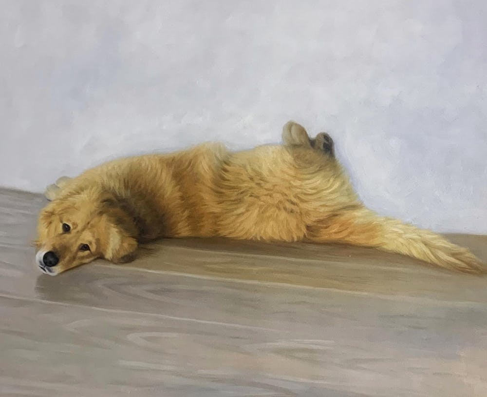 Artist-Rendered Painting