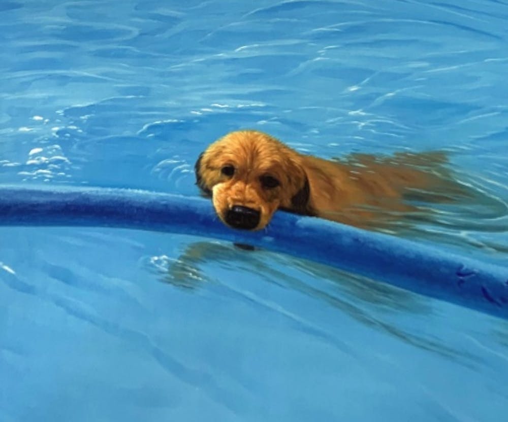 Artist-Rendered Painting