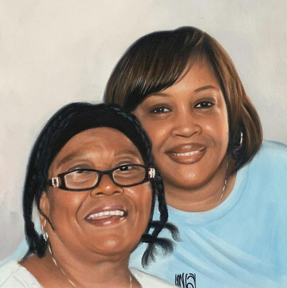 Artist-Rendered Painting