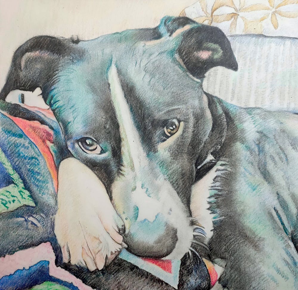 Artist-Rendered Painting