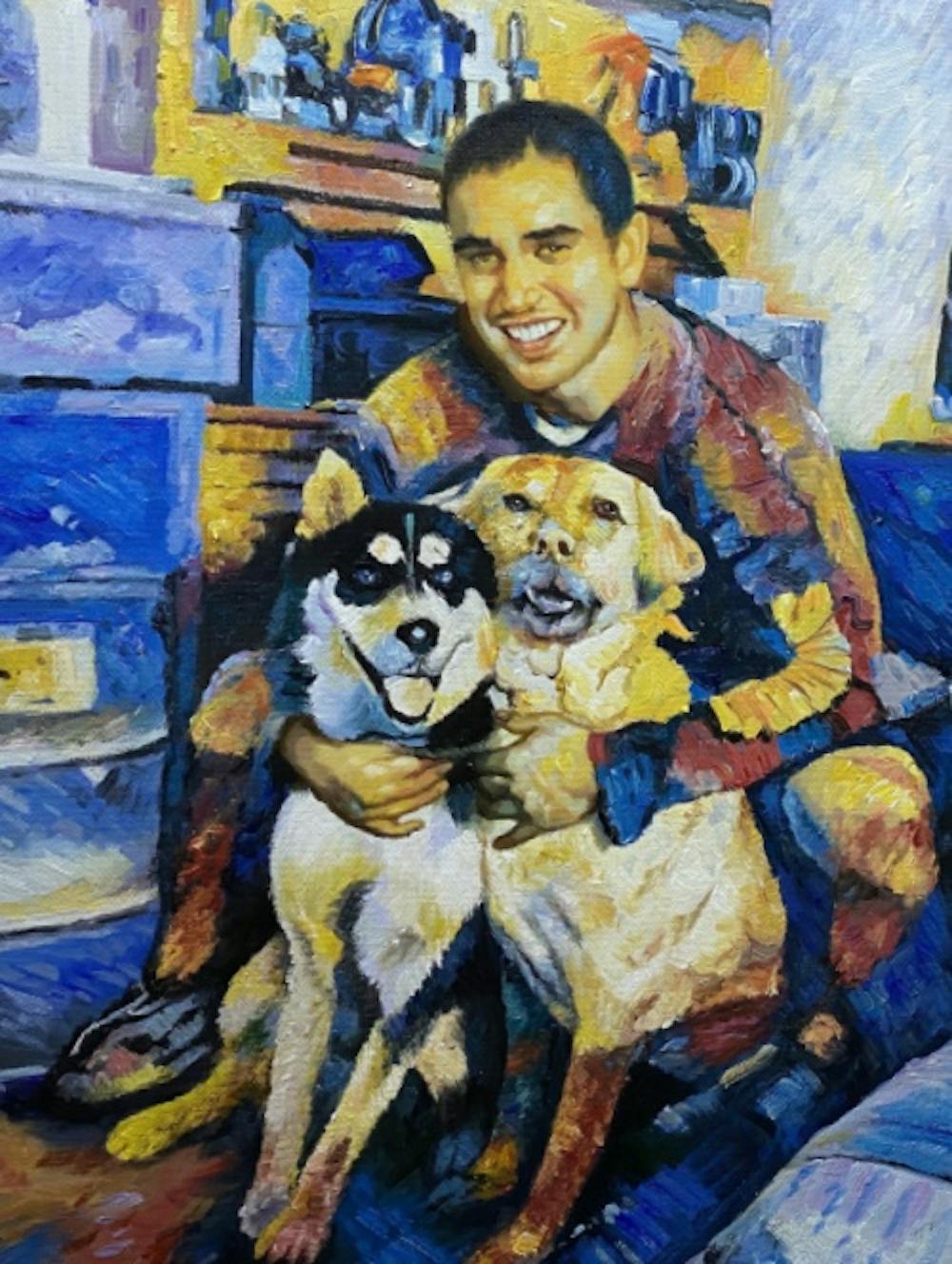 Artist-Rendered Painting