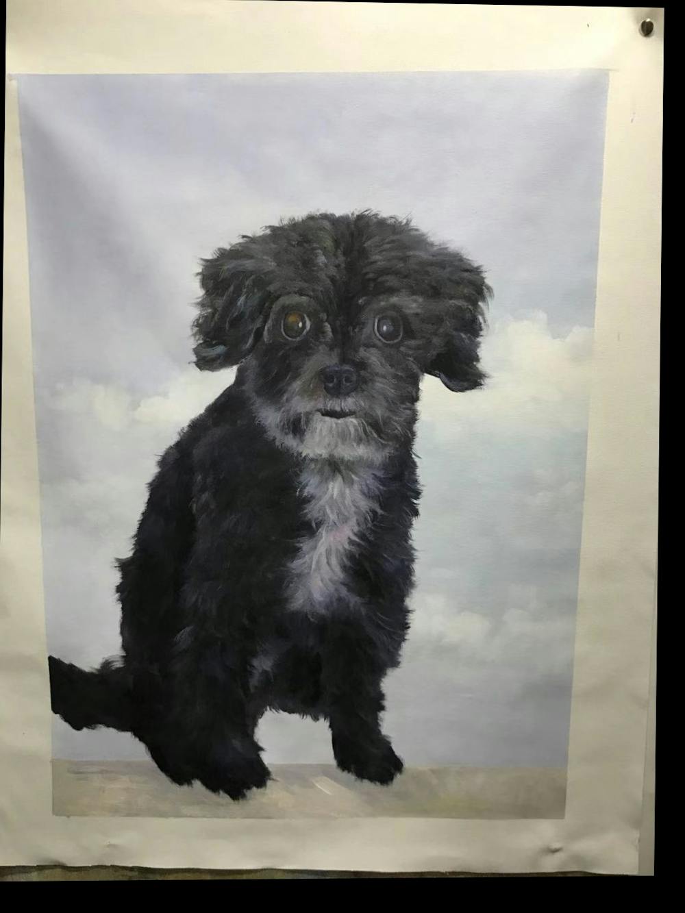 Artist-Rendered Painting