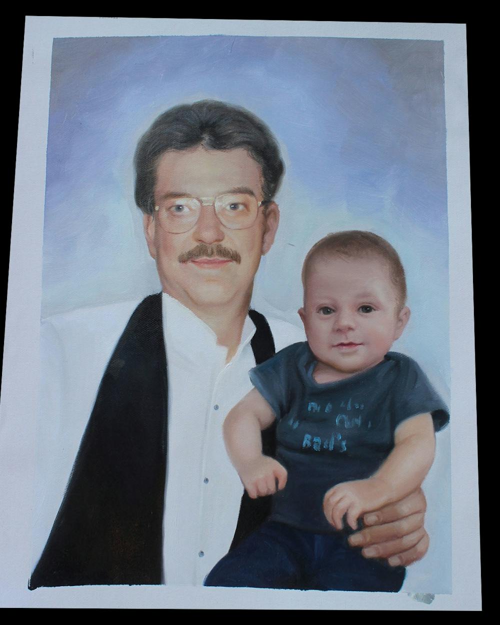 Artist-Rendered Painting