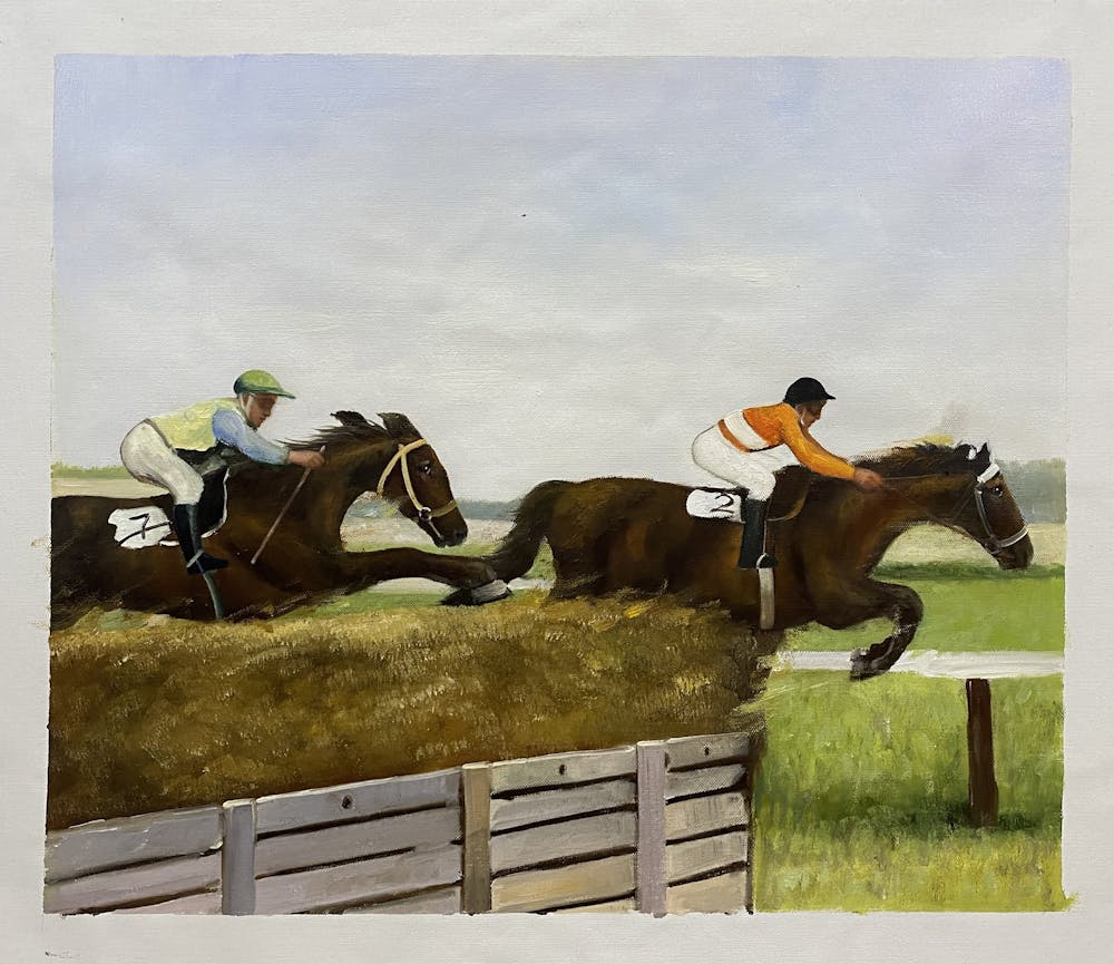 Artist-Rendered Painting