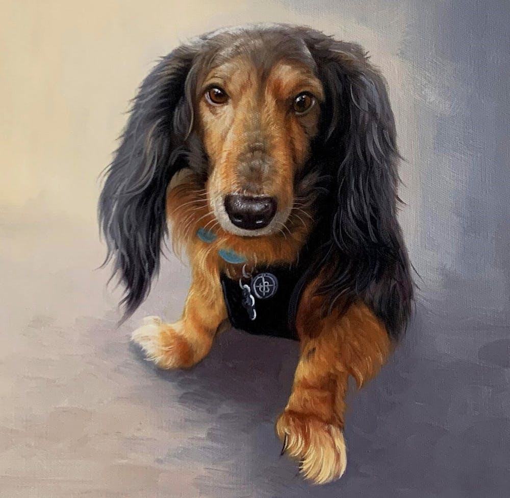 Artist-Rendered Painting