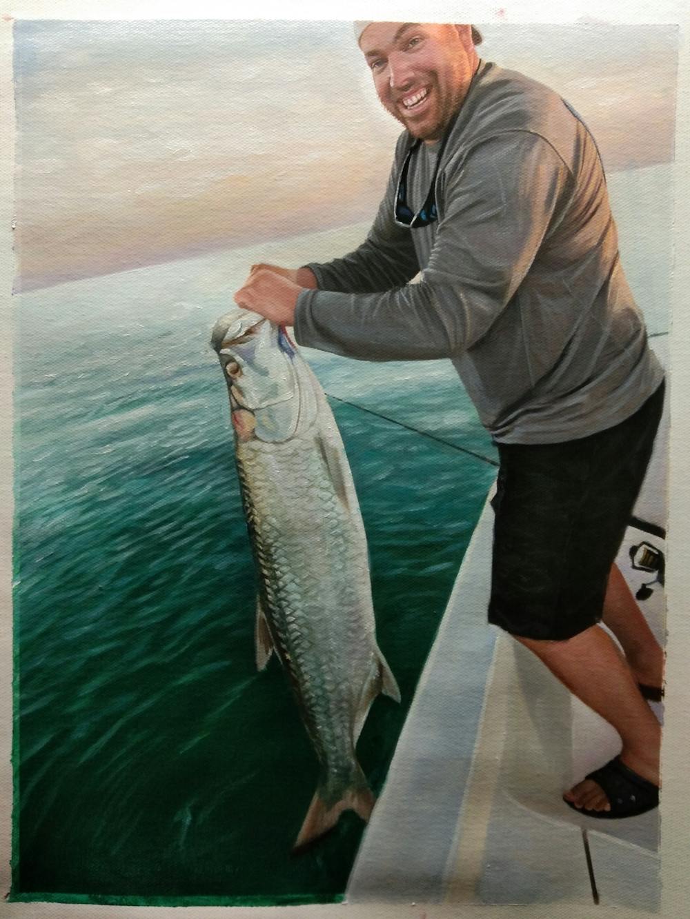 Artist-Rendered Painting