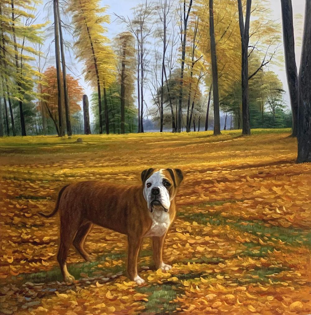 Artist-Rendered Painting