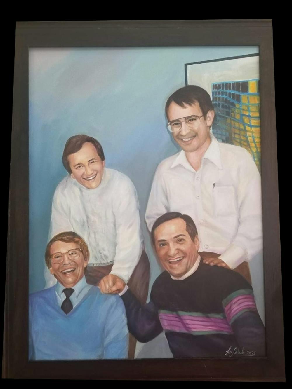 Artist-Rendered Painting