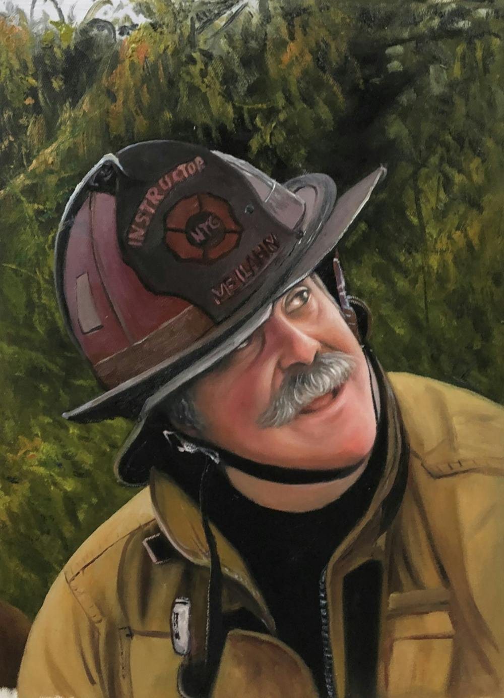 Artist-Rendered Painting