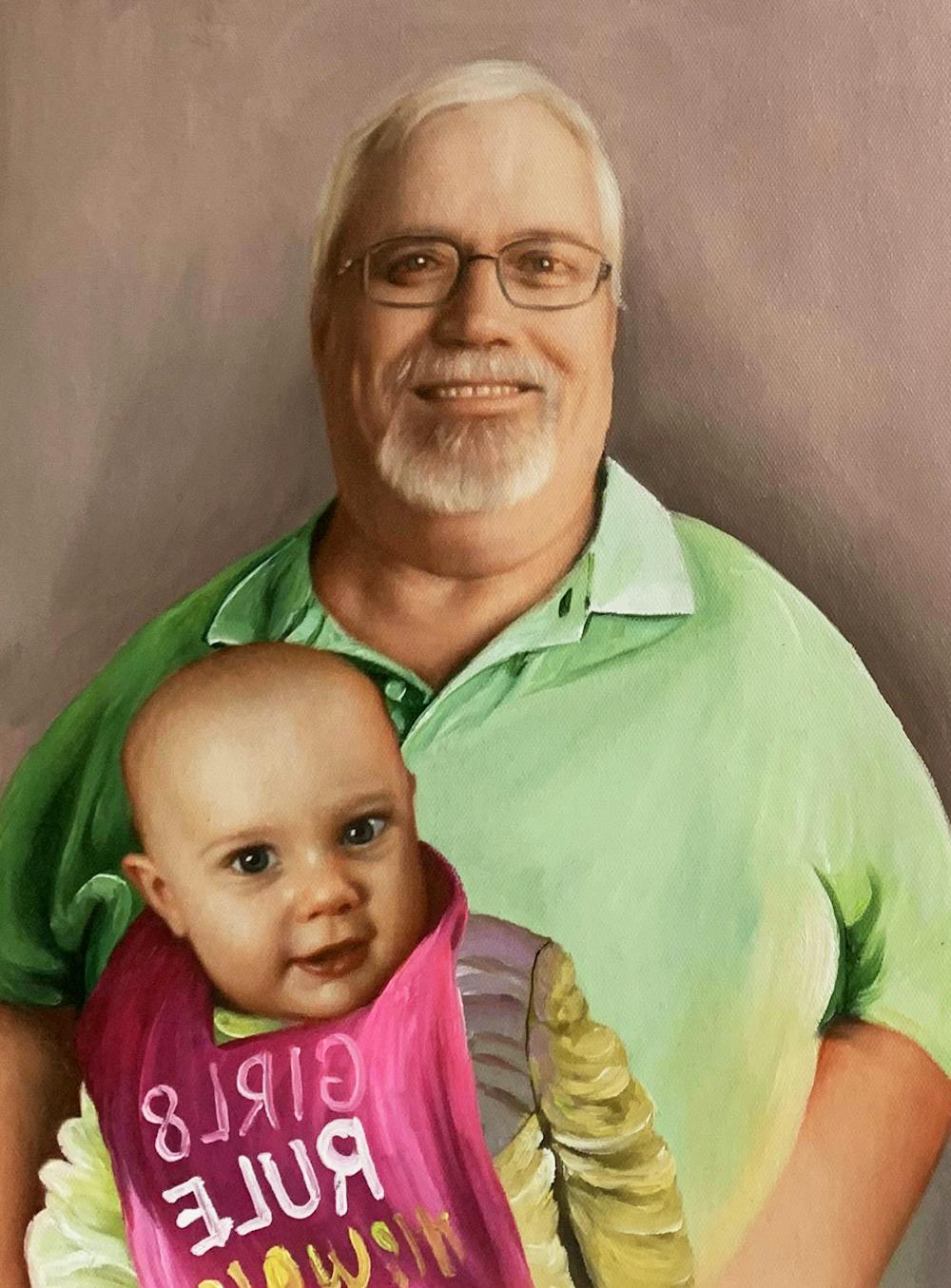 Artist-Rendered Painting